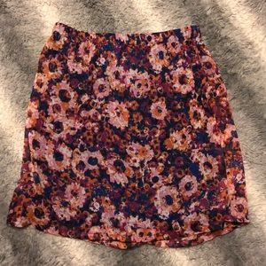 Mossimo Supply Co. Floral Skirt